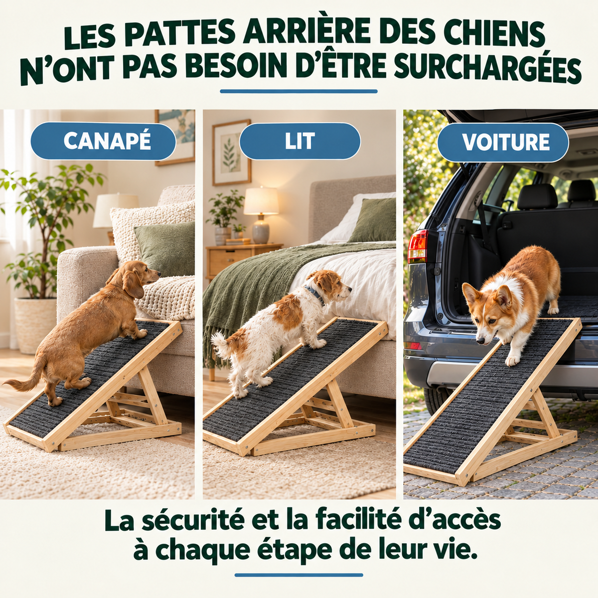 Rampe Anti-Hernie pour Chiens