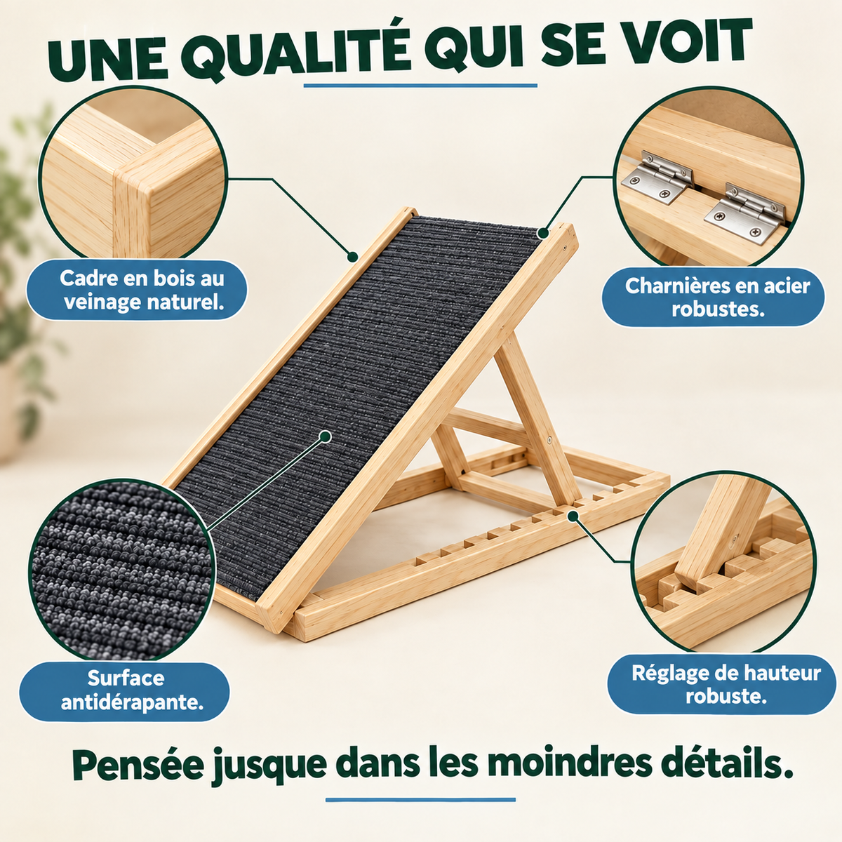 Rampe Anti-Hernie pour Chiens